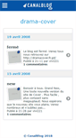 Mobile Screenshot of dramacover.canalblog.com