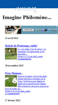 Mobile Screenshot of imaginephilomene.canalblog.com