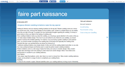 Desktop Screenshot of fairepartnaiss.canalblog.com