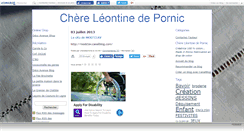Desktop Screenshot of chereleontine.canalblog.com