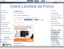 Tablet Screenshot of chereleontine.canalblog.com