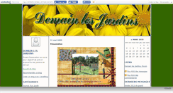 Desktop Screenshot of demainlesjardins.canalblog.com