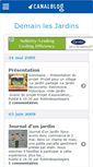 Mobile Screenshot of demainlesjardins.canalblog.com