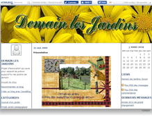 Tablet Screenshot of demainlesjardins.canalblog.com