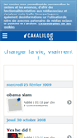 Mobile Screenshot of changerlavie.canalblog.com