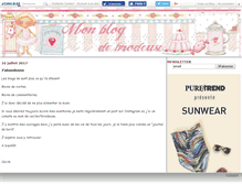 Tablet Screenshot of cecilevf.canalblog.com