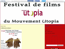 Tablet Screenshot of festivalutopia.canalblog.com