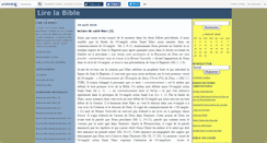 Desktop Screenshot of lirelabible.canalblog.com