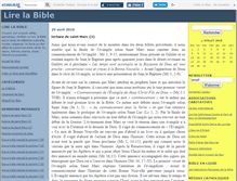Tablet Screenshot of lirelabible.canalblog.com