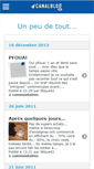 Mobile Screenshot of lilique42.canalblog.com