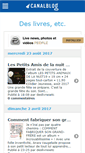 Mobile Screenshot of deslivresetc.canalblog.com