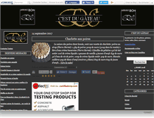 Tablet Screenshot of cestdugateau.canalblog.com