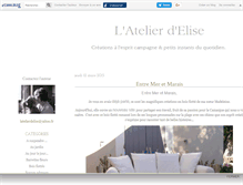 Tablet Screenshot of latelierdelise.canalblog.com