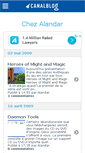 Mobile Screenshot of alandar.canalblog.com