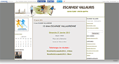 Desktop Screenshot of escapadevallo.canalblog.com