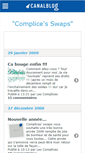 Mobile Screenshot of complicesswaps.canalblog.com