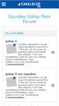 Mobile Screenshot of equideogalopcode.canalblog.com