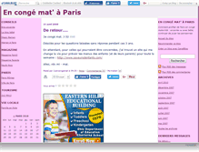 Tablet Screenshot of encongemataparis.canalblog.com