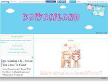 Tablet Screenshot of kawaiiland.canalblog.com