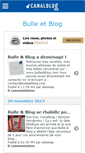 Mobile Screenshot of bulleetblog.canalblog.com