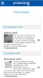 Mobile Screenshot of filscroises.canalblog.com