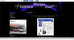 Desktop Screenshot of folknammusique.canalblog.com
