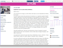 Tablet Screenshot of leflog.canalblog.com