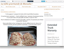 Tablet Screenshot of latabledemanuela.canalblog.com