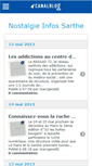 Mobile Screenshot of nostalgiesarthe.canalblog.com
