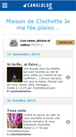 Mobile Screenshot of clochetteunivers.canalblog.com