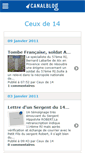 Mobile Screenshot of ceuxde14.canalblog.com