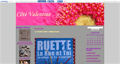 Desktop Screenshot of cotevalentine.canalblog.com