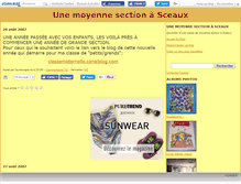 Tablet Screenshot of classedesmoyens.canalblog.com