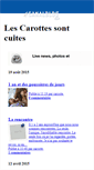 Mobile Screenshot of caroote.canalblog.com