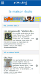 Mobile Screenshot of lamaisonecolo.canalblog.com