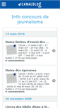 Mobile Screenshot of infoconcours.canalblog.com
