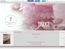 Tablet Screenshot of douceparenthese.canalblog.com