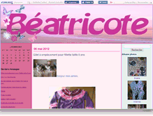 Tablet Screenshot of beatricote.canalblog.com