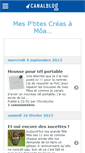 Mobile Screenshot of chrystuche.canalblog.com