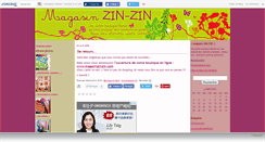 Desktop Screenshot of magasinzinzin.canalblog.com