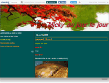 Tablet Screenshot of micky2.canalblog.com