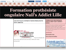 Tablet Screenshot of nailsaddictlille.canalblog.com