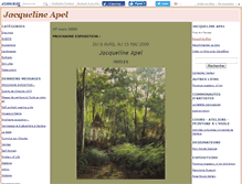 Tablet Screenshot of jacquelineapel.canalblog.com