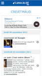 Mobile Screenshot of fennec78.canalblog.com