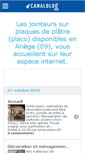 Mobile Screenshot of jointplacoariege.canalblog.com