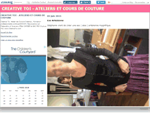 Tablet Screenshot of creativetoi.canalblog.com