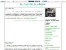 Tablet Screenshot of nouvdelacolline.canalblog.com