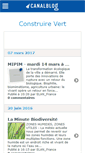 Mobile Screenshot of construirevert.canalblog.com