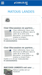 Mobile Screenshot of matouslandes.canalblog.com