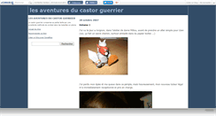 Desktop Screenshot of castorguerrier.canalblog.com